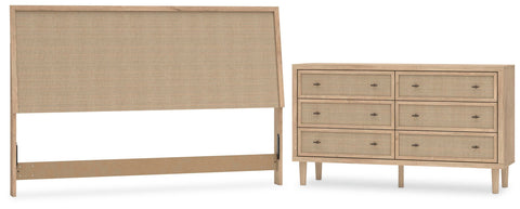 Cielden Panel Headboard and Dresser