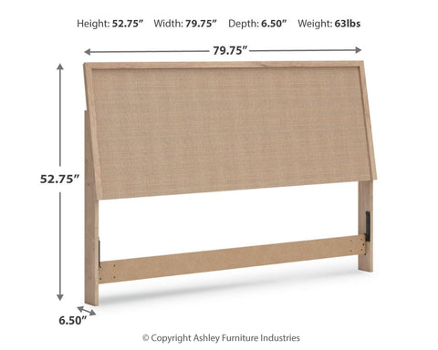 Cielden Panel Headboard and Dresser