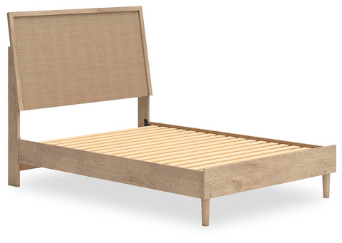 Cielden Panel Bed with 2 Nightstands