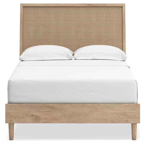 Cielden Panel Bed with 2 Nightstands