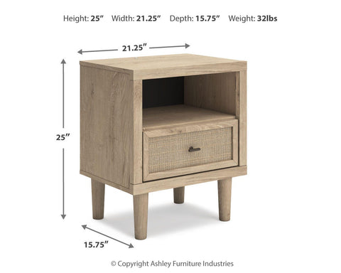Cielden Panel Bed with Dresser and 2 Nightstands