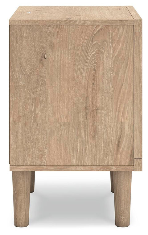 Cielden Panel Bed with 2 Nightstands