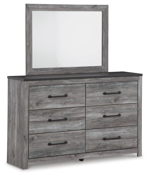Bronyan Panel Bed, Dresser, Mirror, Chest and 2 Nightstands