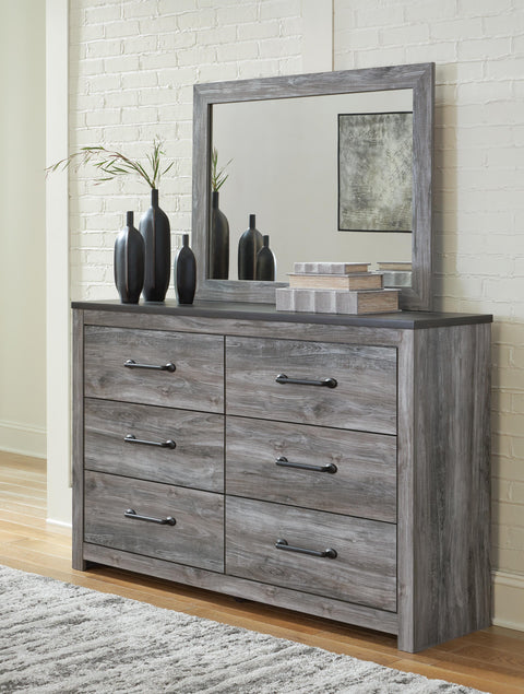 Bronyan Panel Bed, Dresser, Mirror, Chest and 2 Nightstands