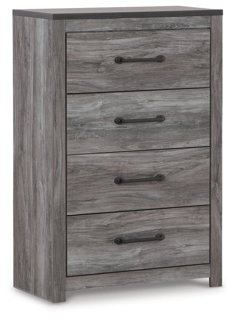 Bronyan Panel Bed, Dresser, Mirror, Chest and 2 Nightstands