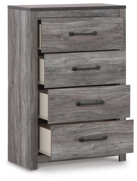 Bronyan Panel Bed, Dresser, Mirror, Chest and 2 Nightstands