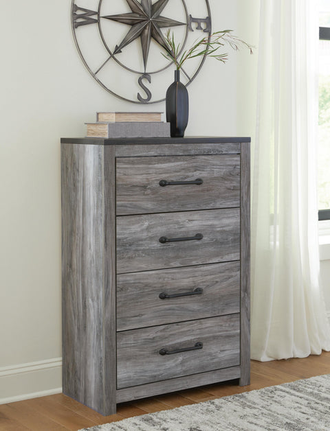 Bronyan Panel Bed, Dresser, Mirror, Chest and 2 Nightstands