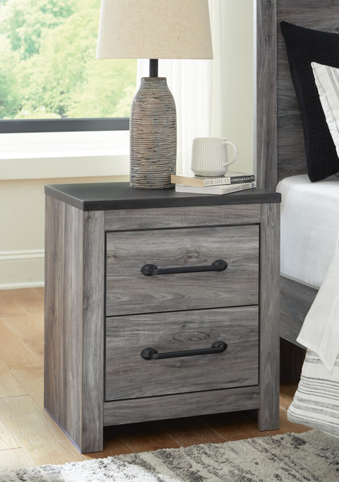 Bronyan Panel Bed, Dresser, Mirror, Chest and 2 Nightstands