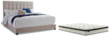 Dolante Upholstered Bed with Mattress