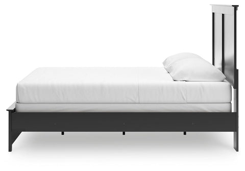 Maribel Panel Bed, Dresser, Mirror, Chest and 2 Nightstands