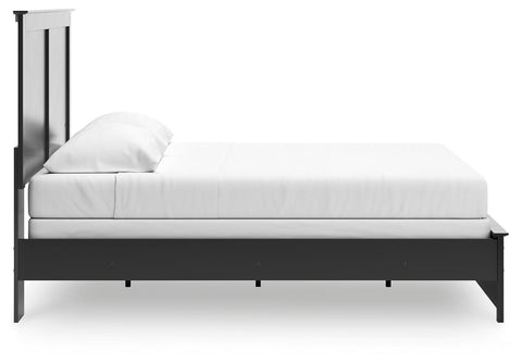 Maribel Panel Bed, Dresser, Mirror, Chest and 2 Nightstands