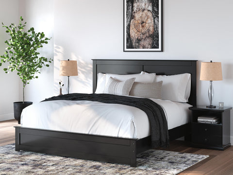 Maribel Panel Bed, Dresser, Mirror, Chest and 2 Nightstands