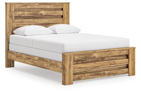 Maystonna Panel Bed, Dresser and Mirror
