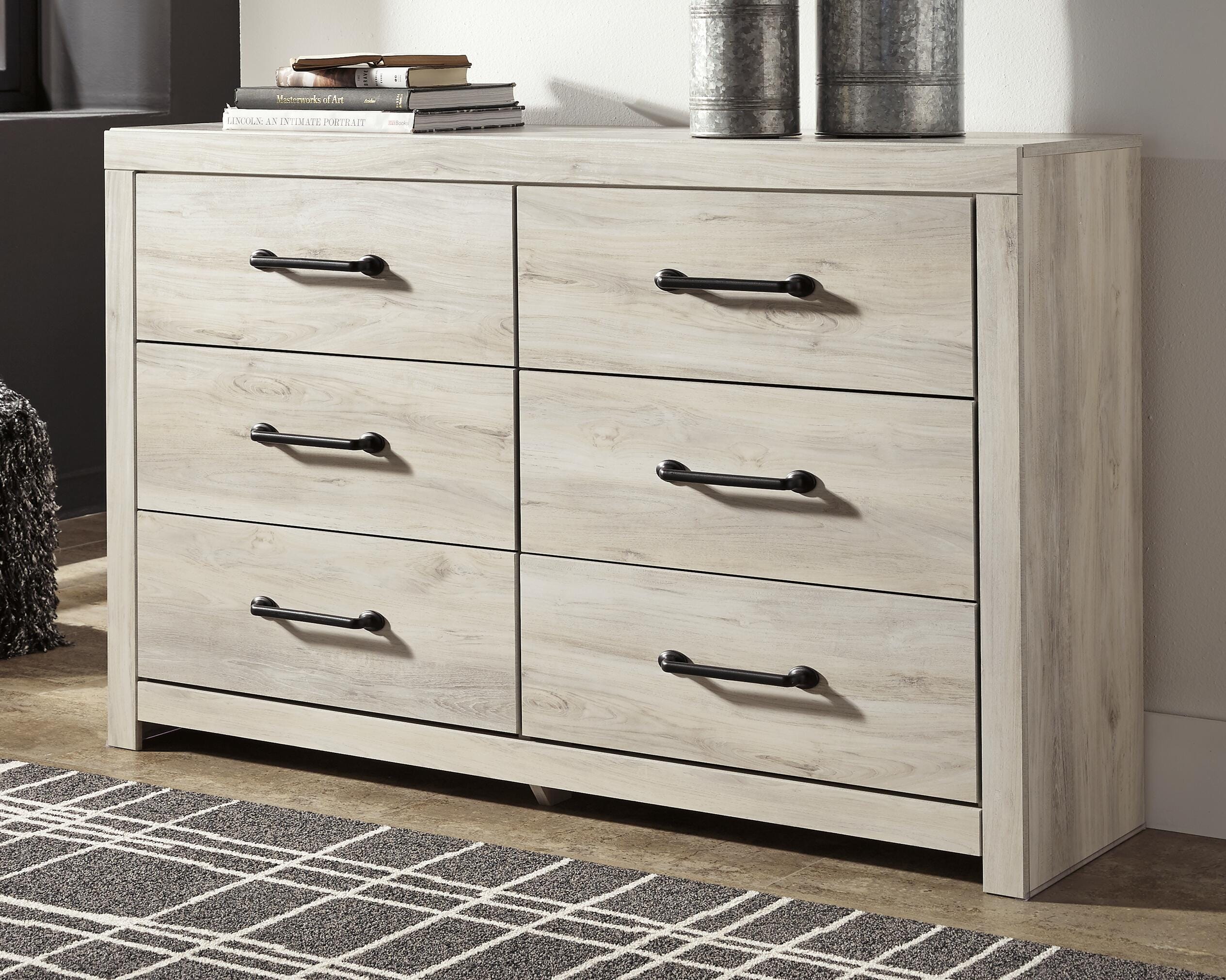 Averly Panel Storage Bed, Dresser and Nightstand