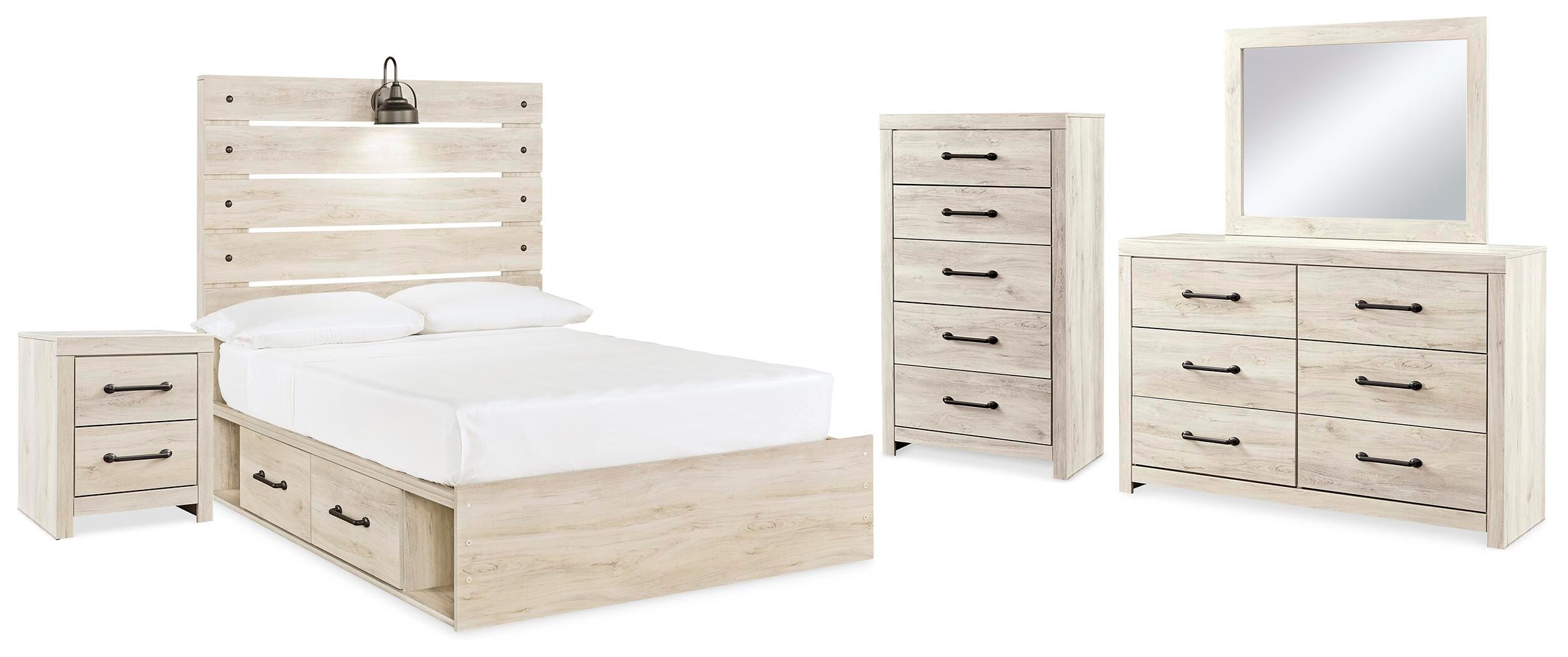 Cambeck Panel Bed, Dresser, Chest and Nightstand