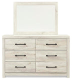 Cambeck Panel Bed with Storage, Dresser, Mirror, Chest and 2 Nightstands