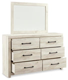 Averly Panel Bed, 2 Dressers, 2 Mirrors and 2 Nightstands
