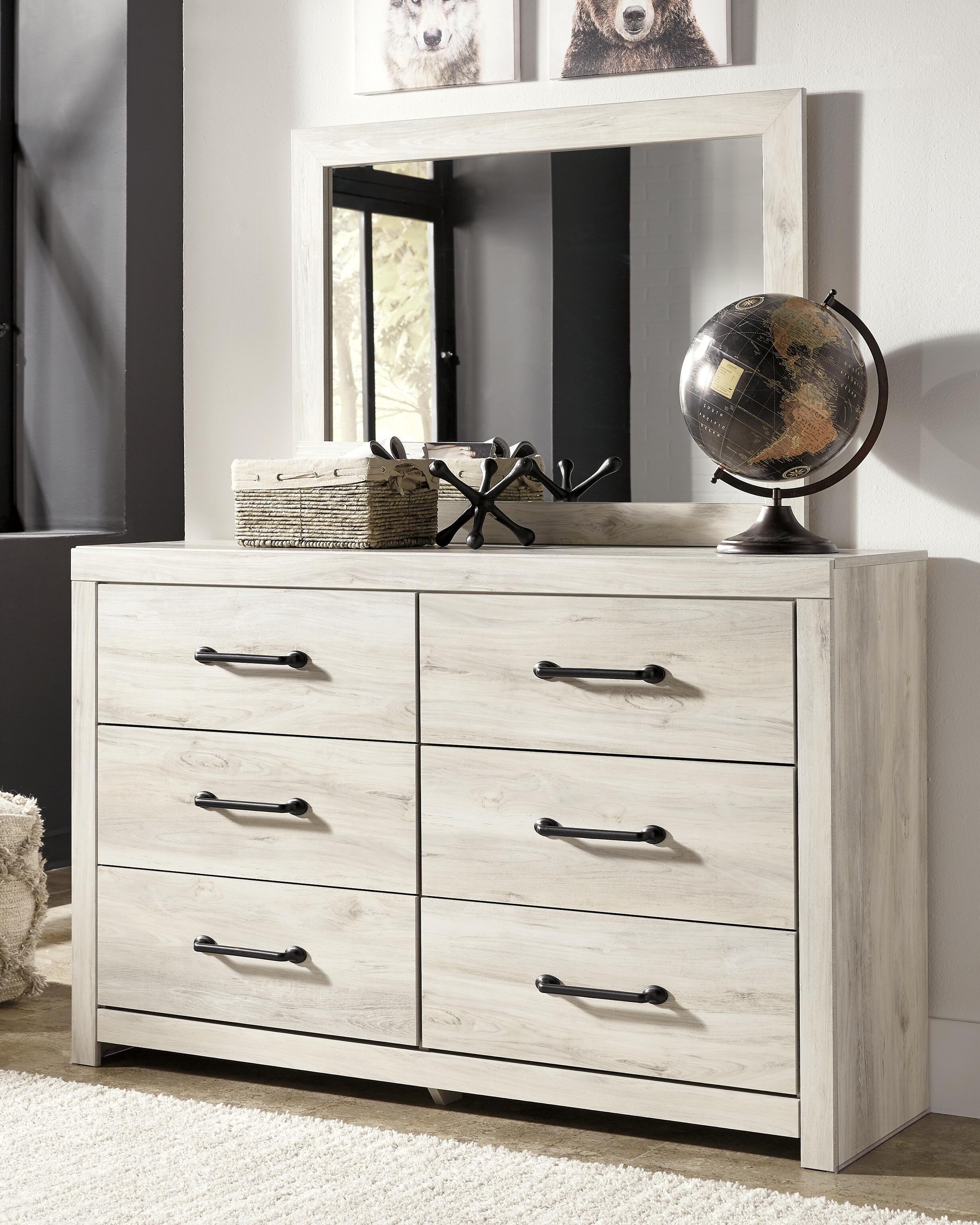 Averly Panel Storage Bed, Dresser, Mirror, Chest and Nightstand
