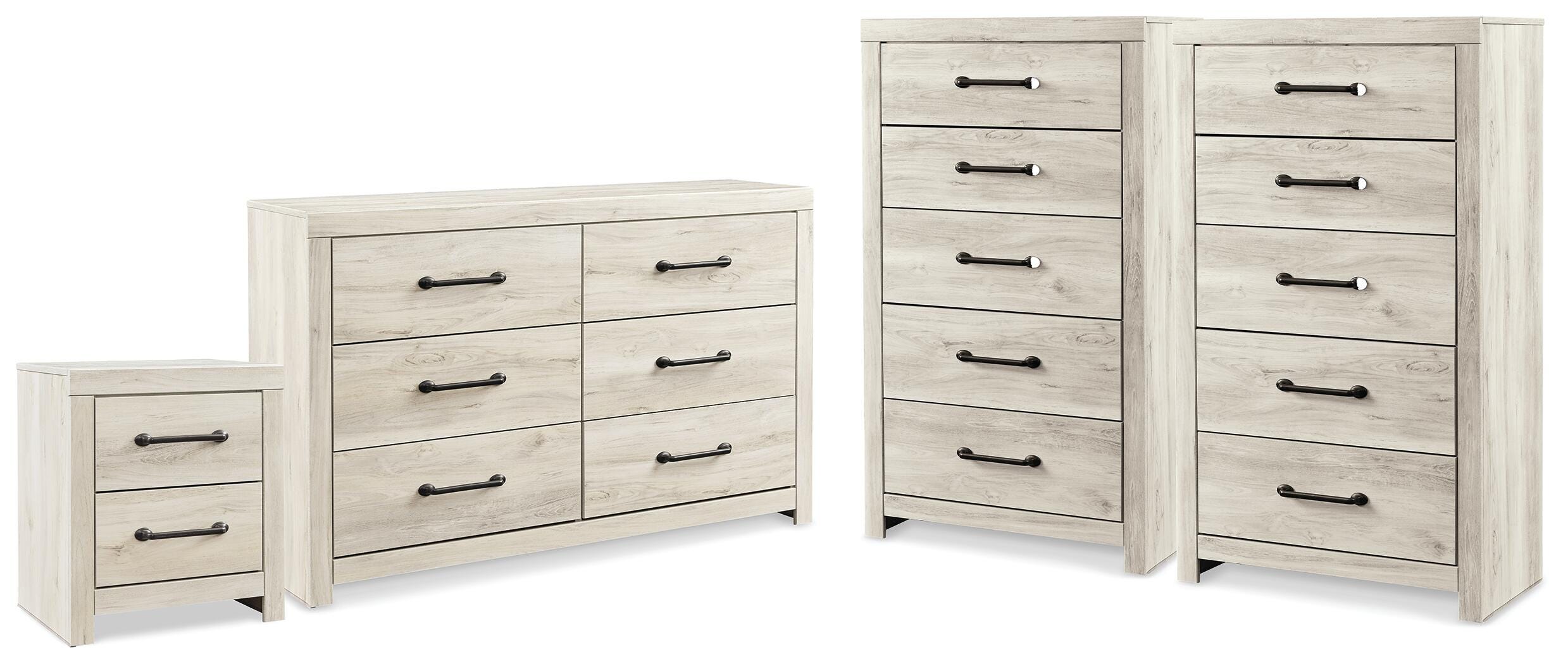 Cambeck Dresser, 2 Chests and 1 Nightstand