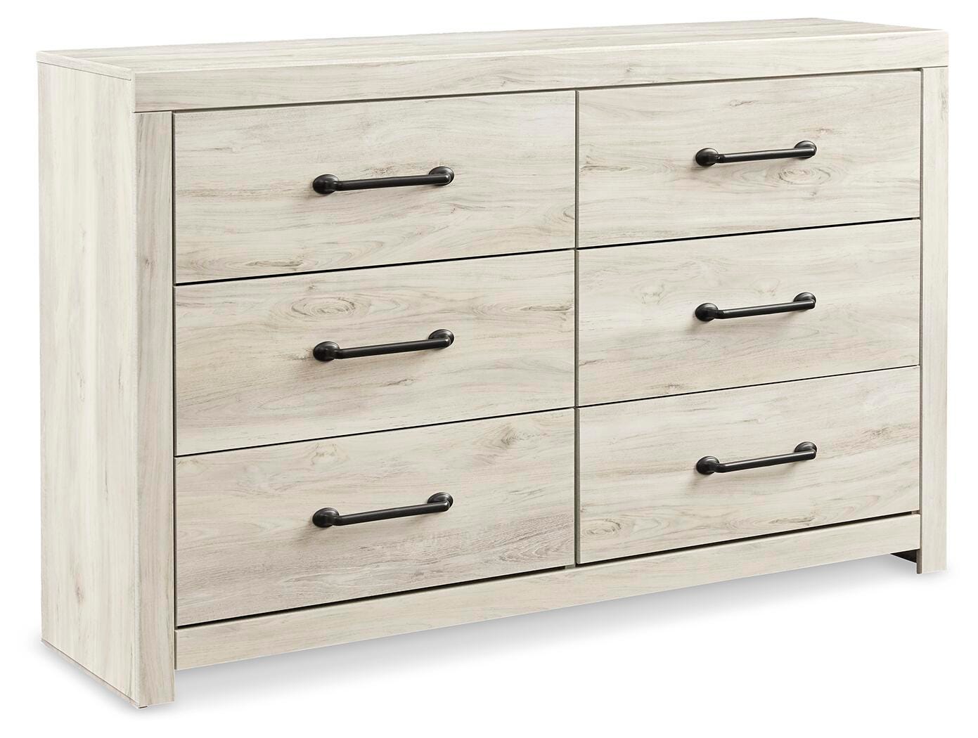 Averly Panel Storage Bed, Dresser and Nightstand