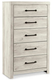 Averly Panel Storage Bed, 2 Chests and 2 Nightstands