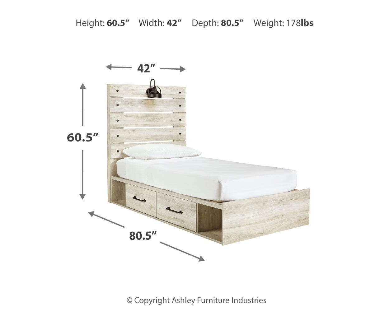 Averly Panel Bed, Dresser, Chest and Nightstand