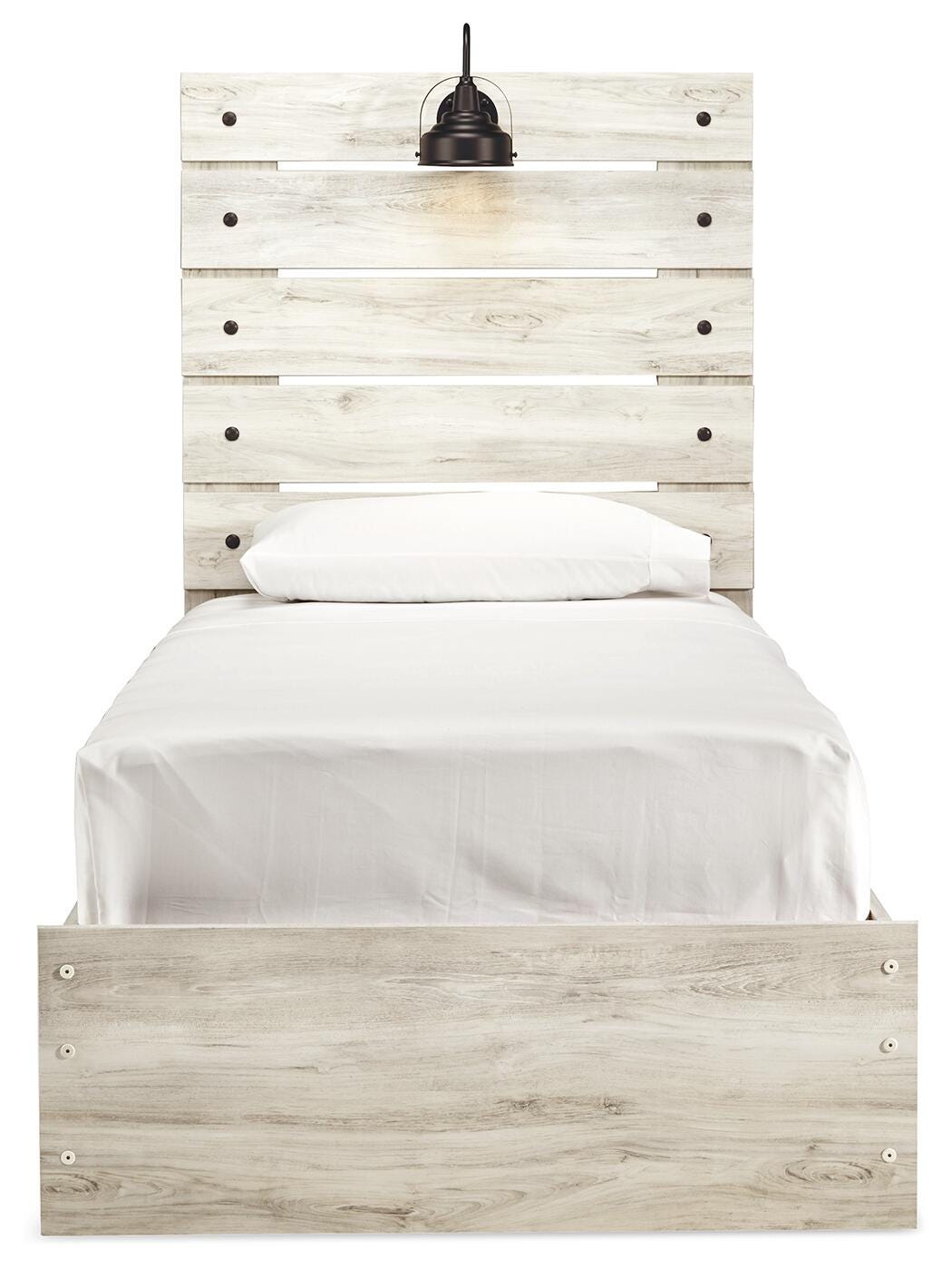 Averly Panel Bed, Dresser and Mirror