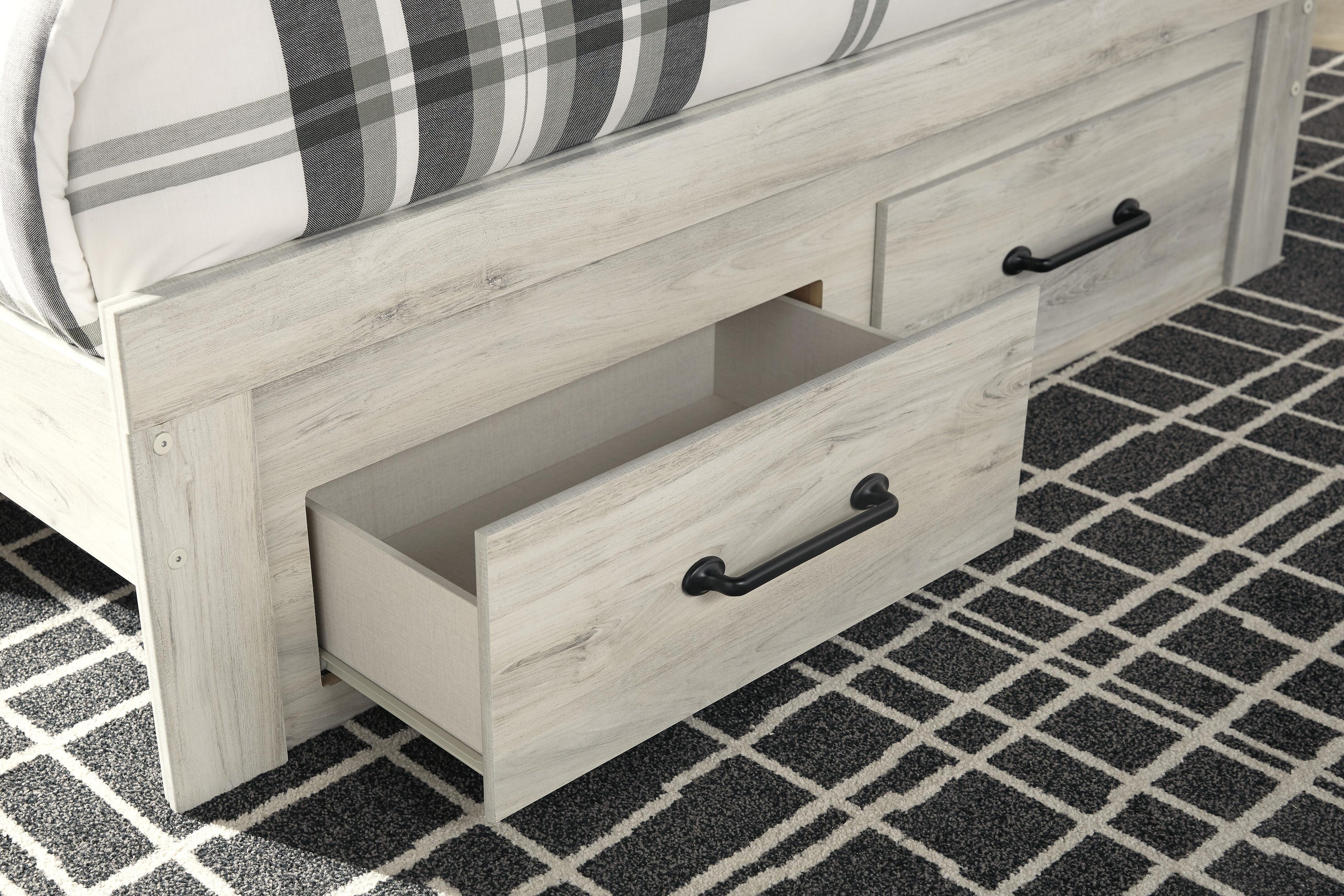 Averly Panel Storage Bed