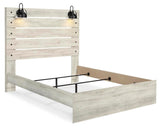 Averly Panel Bed and 2 Nightstands