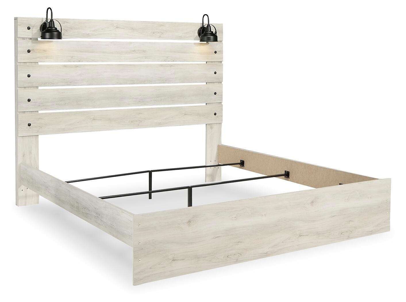 Averly Panel Bed with Dresser and Nightstand