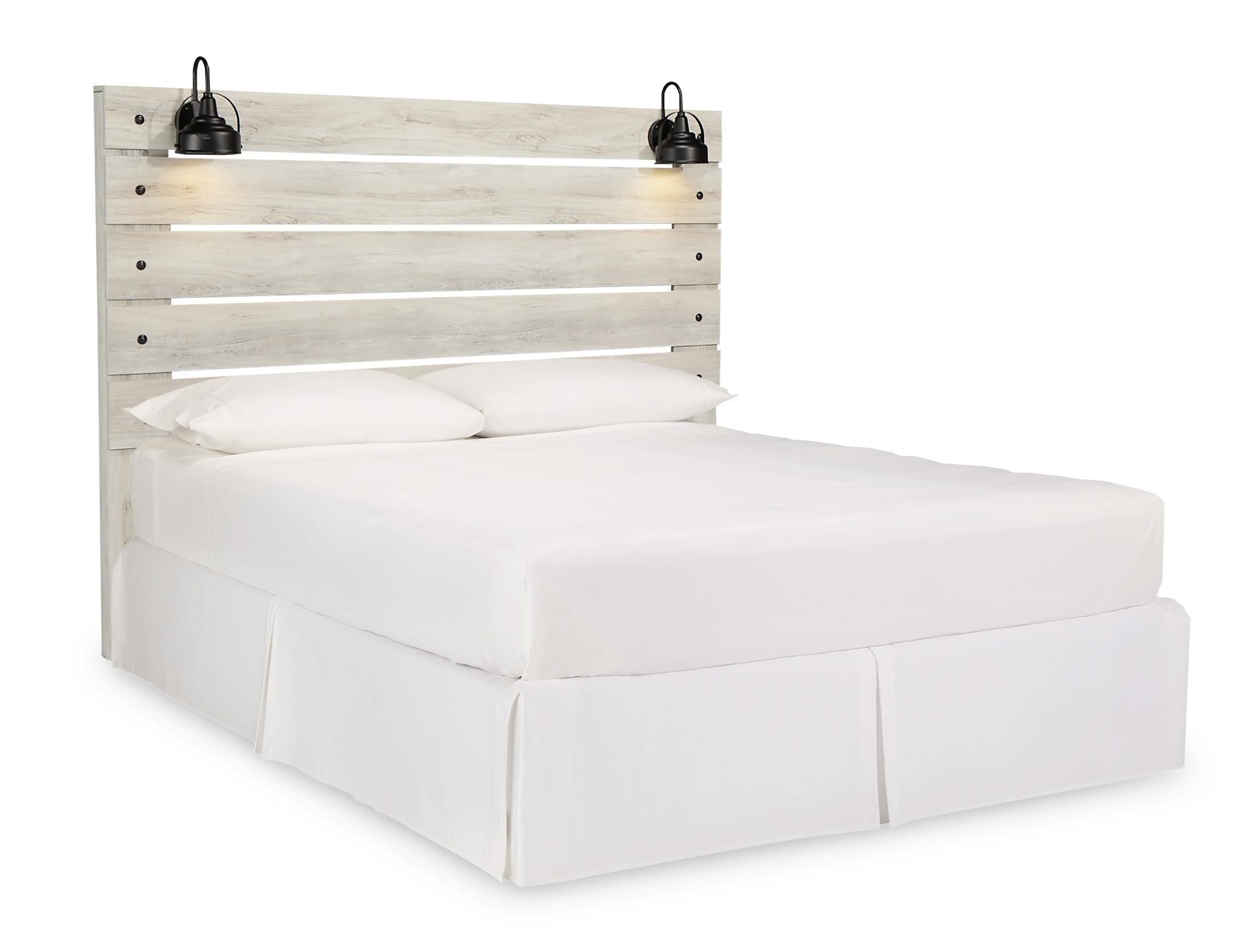 Cambeck Panel Headboard with Dresser
