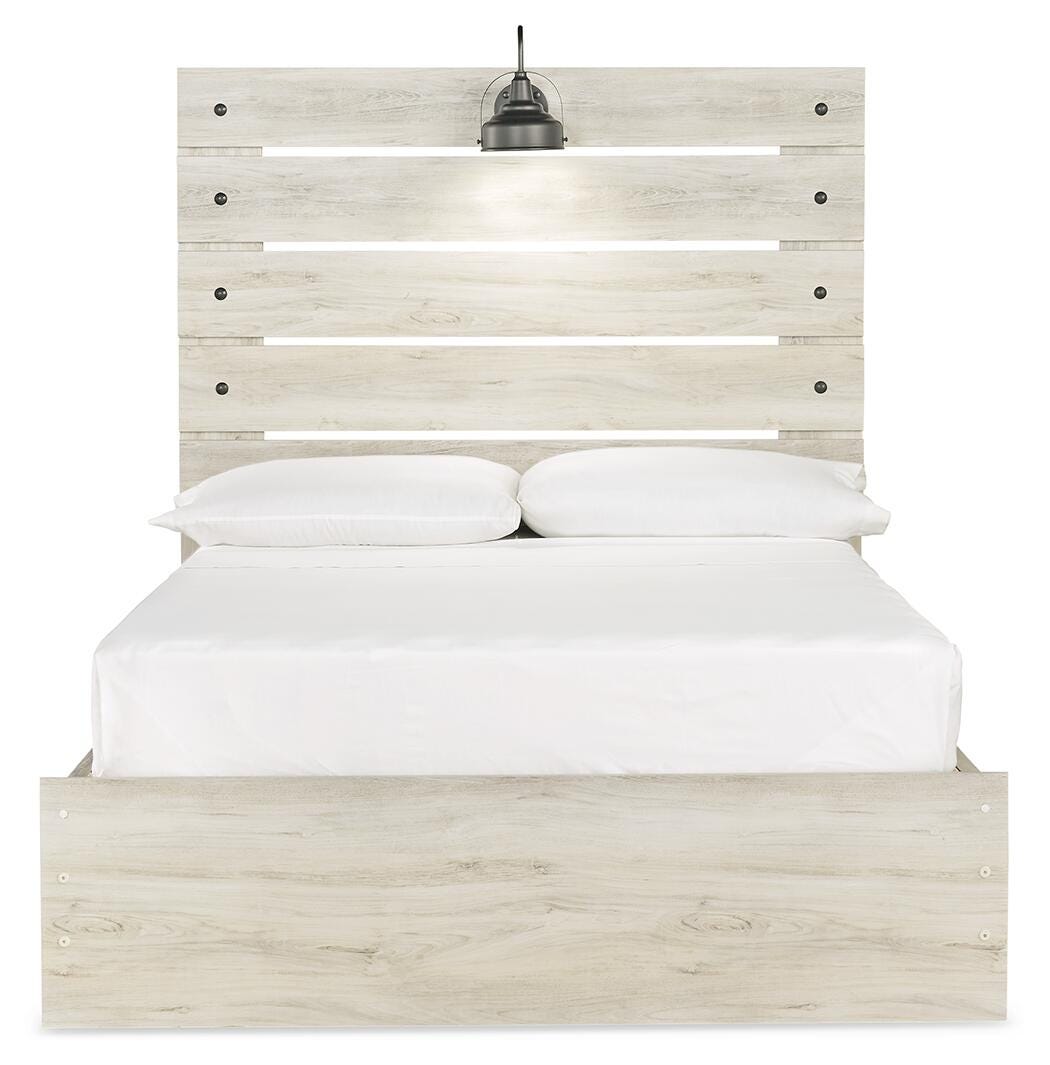 Cambeck Panel Bed with 4 Storage Drawers