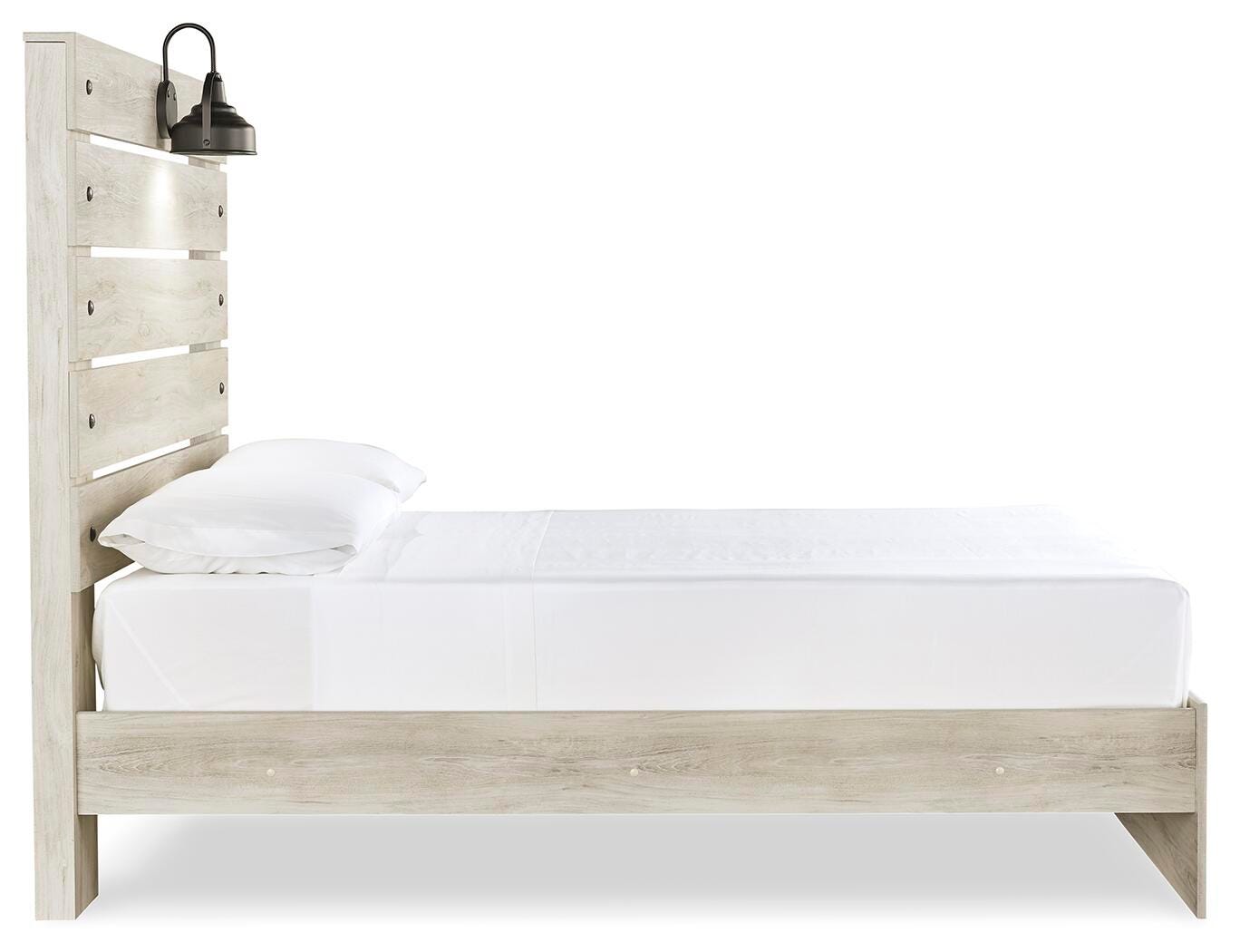Averly Panel Storage Bed, 2 Chests and 1 Nightstand