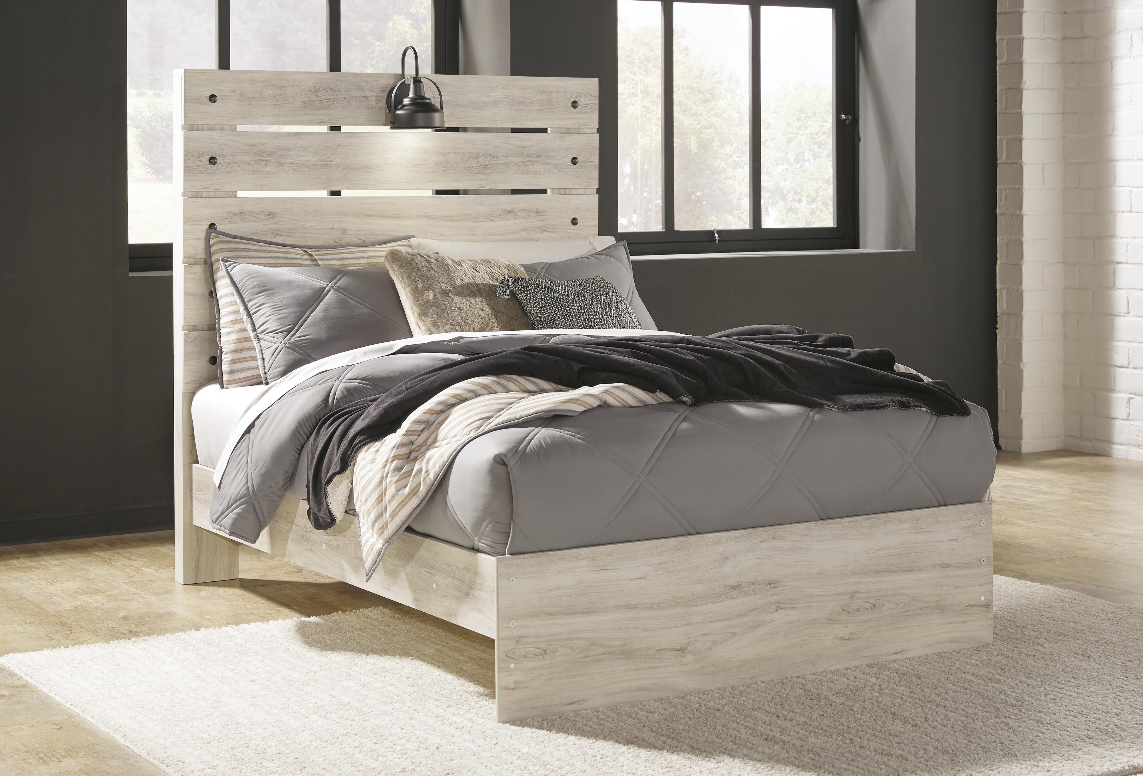 Averly Panel Bed and Dresser