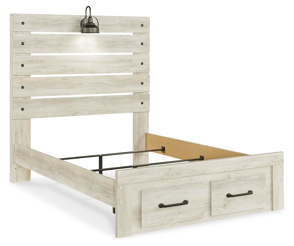 Averly Panel Bed, Dresser, Mirror and Nightstand