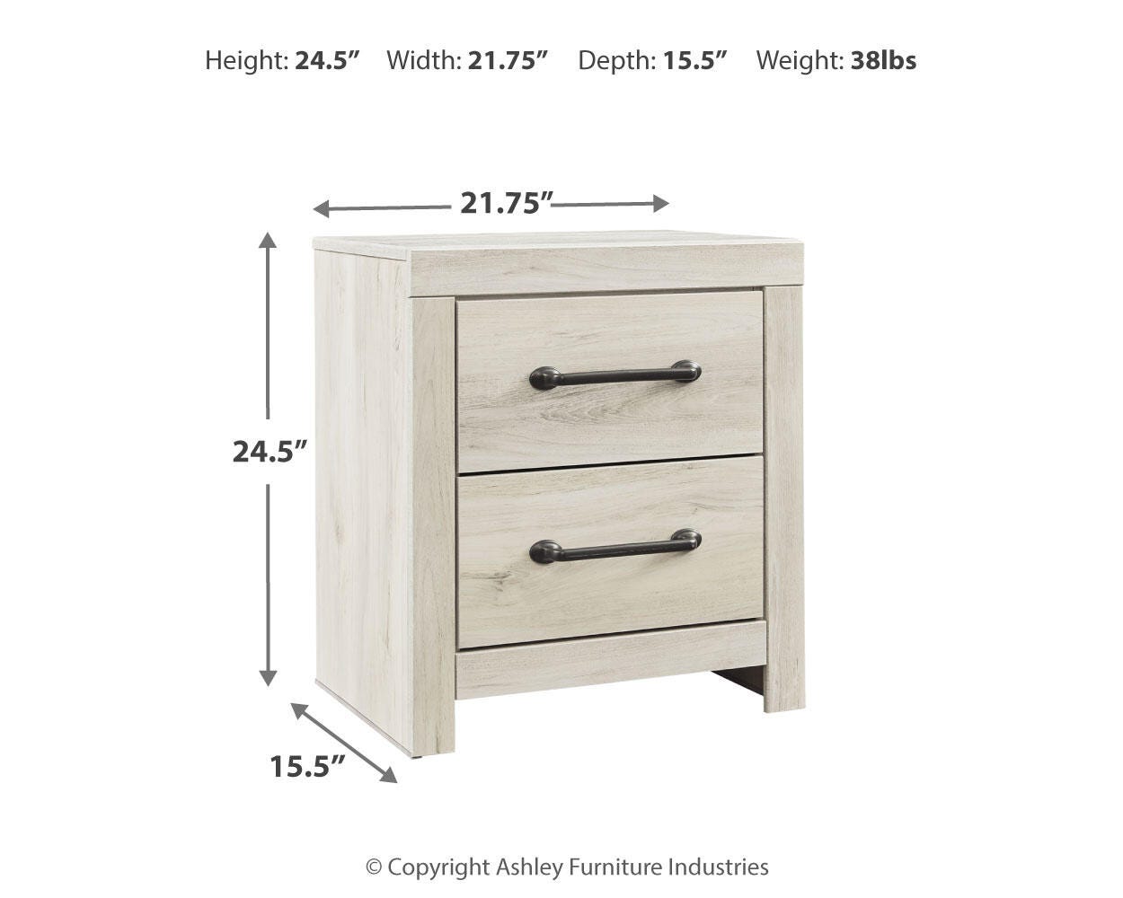 Cambeck King Panel Bed, Dresser and 2 Nightstands