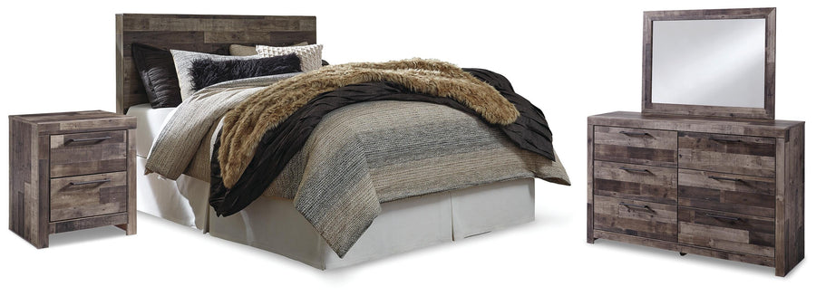 Kensley Panel Headboard, Dresser, Mirror and Nightstand