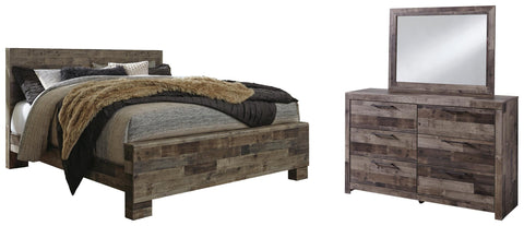 Kensley Panel Bed, Dresser and Mirror