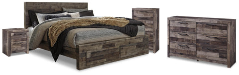 Kensley Panel Bed, Dresser, Chest and Nightstand