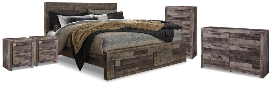 Kensley Storage Bed, Dresser, Chest and 2 Nightstands