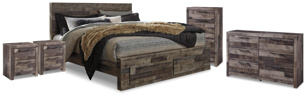 Kensley Storage Bed, Dresser, Chest and 2 Nightstands