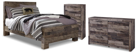 Kensley Panel Bed, Dresser and Chest