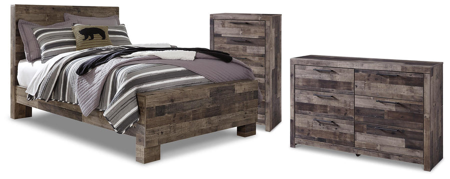 Kensley Panel Bed, Dresser and Chest