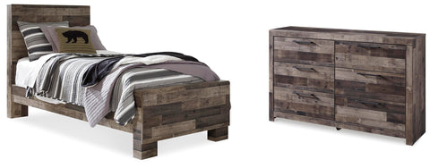 Kensley Panel Bed with Dresser