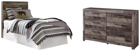 Kensley Panel Headboard with Dresser
