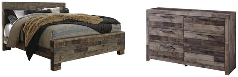 Kensley Panel Bed with Dresser