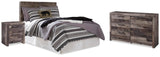 Kensley Panel Headboard, Dresser and Nightstand