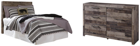 Kensley Panel Headboard with Dresser