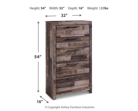 Kensley Panel Headboard, Chest and Nightstand