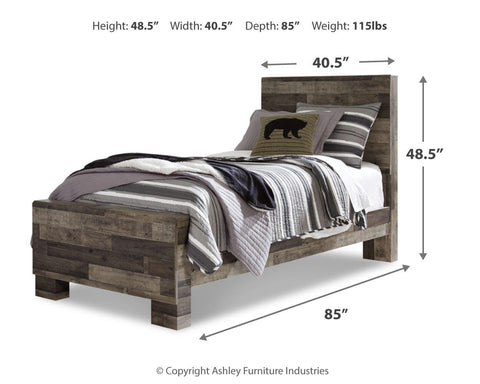 Kensley Panel Bed and Chest